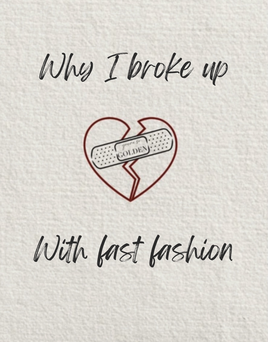 Why I broke up with fast&nbsp;fashion.